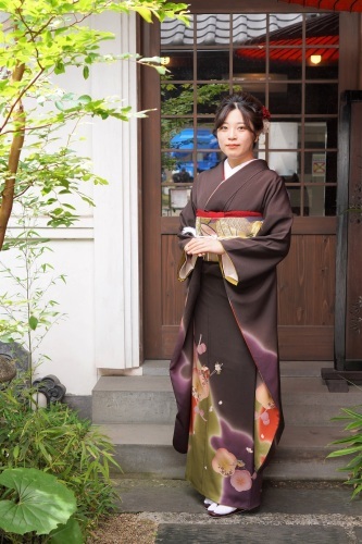 成人式前撮り☆ 赤穂屋の看板の前で^^_d0230676_14121581.jpg