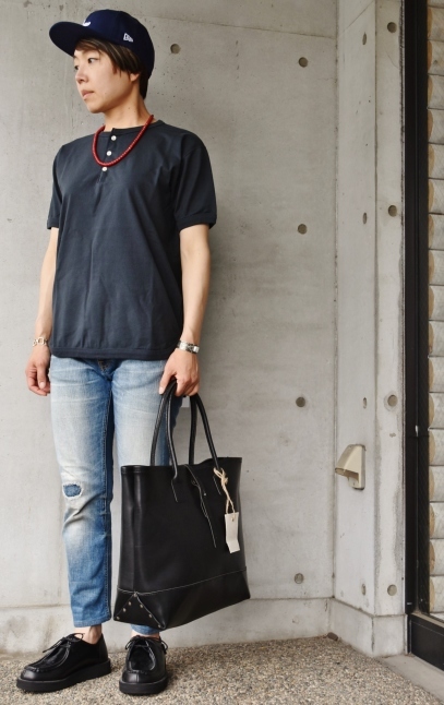 HERITAGE LEATHER LEATHER TOTE★_d0152280_18422580.jpg
