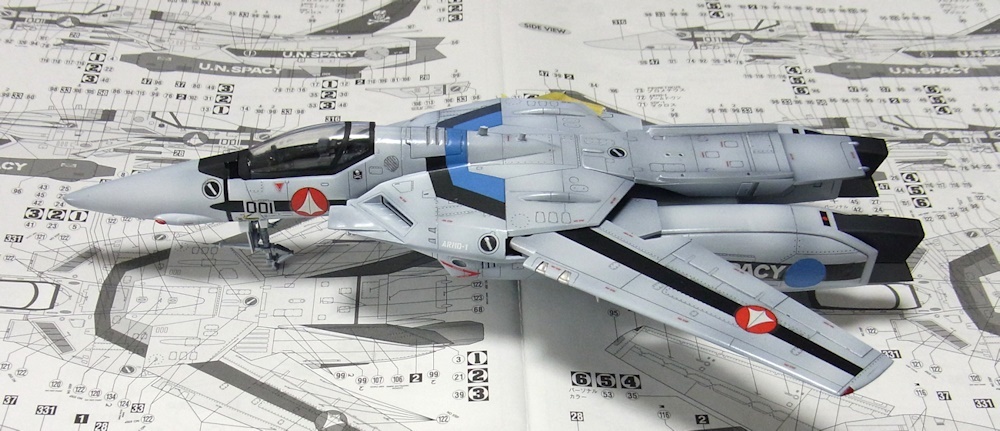 今日の進捗 ～ 1/72・VF-1Sバルキリー マックス機（劇場版