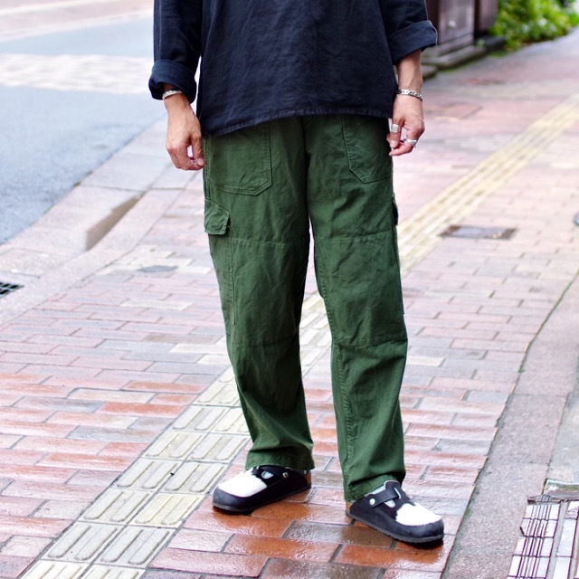 1960s SWEDISH ARMY Utility Cargo Pants / ヴィンテージ スウェーデン 