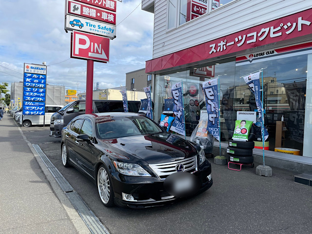 ★ベンツSL550 V8ツインターボご成約ですッ(^_^)v★(白石店)_c0161601_11451874.jpg