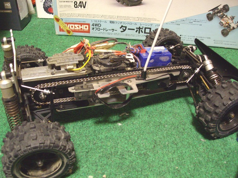 未組立 1/10 京商 4WD オフロードレーサー ターボロッキー Yahoo!オークション - KYOSHO 4WDオフロードレーサー ターボ