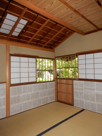 国宝茶室如庵 今井木製模型 （東大寺 正倉院 模型 木製 建築模型