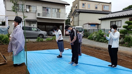 下妻市にて地鎮祭を執り行いました_a0059217_11443822.jpg