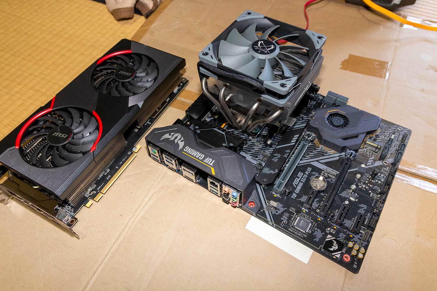 CPUクーラー交換!!DEEPCOOL GAMER STORM ASSASSIN III 2021.06 CPUクーラー交換!!DEEPCOOL GAMER STORM ASSASSIN III 2021.06