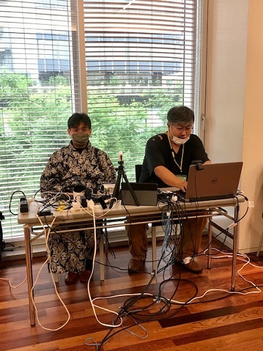 西陣織元コレクション・着物姿のお客様・ブース紹介2。_f0181251_19265920.jpg