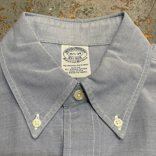 ◇　1980s Brooks Brothers L/S Oxford BD Shirts 6 Button 　◇_c0059778_10332657.jpg