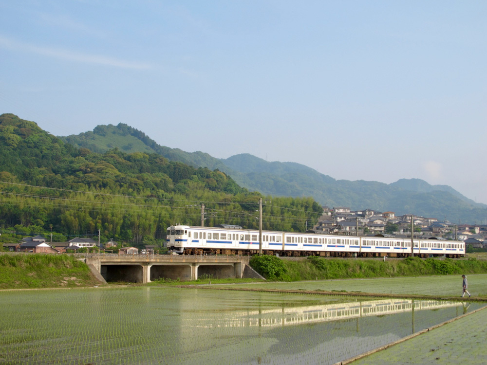 10年前の小波瀬西工大前の直線 11年6月 ポン太の写真帳別館