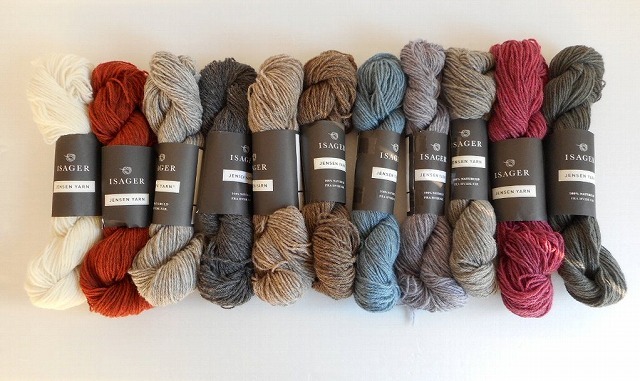 JENSEN YARN (商品紹介2021) : ISAGER通信 JENSEN YARN (商品紹介2021) : ISAGER通信