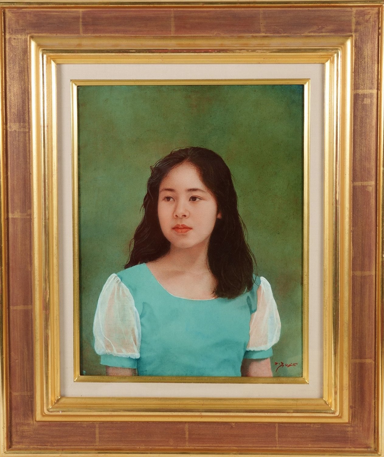 絵画の部屋（7）藤井勉「少女」6F : 南風・しまんと・剣山