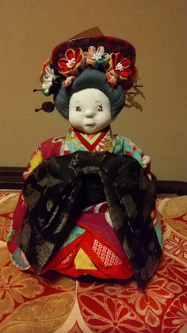 ぶす姫ブス姫ちりめん創作人形