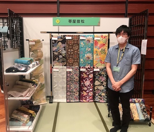 西陣織元コレクション･着物姿のお客様・ブース紹介4。_f0181251_18001080.jpg