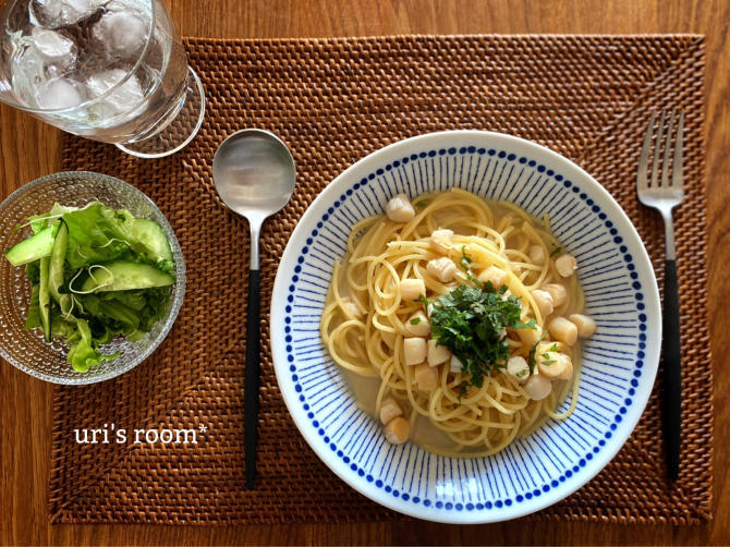 おうちでちょっと贅沢ランチ。本格的なパスタに感動!!_a0341288_14400344.jpg