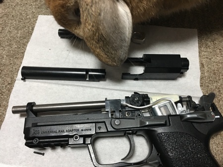NEOXオリジナル電動ハンドガンUSP専用サイレンサーアダプター