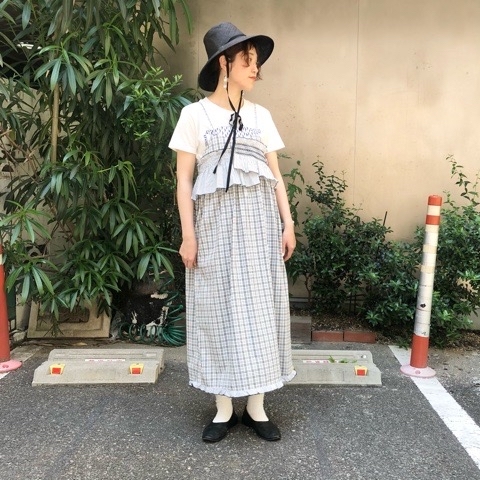 【bulle de savon】smocking check シリーズ_a0389054_19252586.jpg