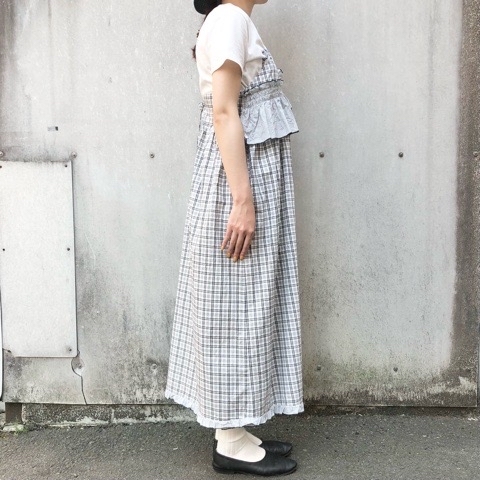 bulle de savon】smocking check シリーズ : l'atelier du savon