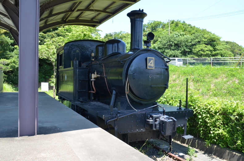 茨城県に残るSLの保存車たち : 饂飩と蕎麦