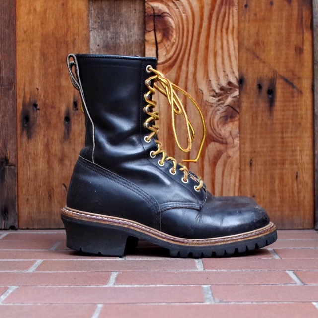 1990s RED WING Logger Boots US 7 C / レッド ウィング ロガー ブーツ