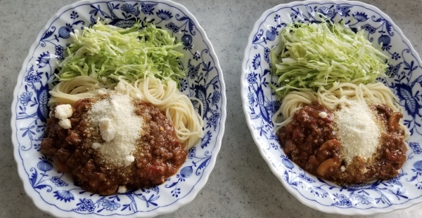 蒟蒻効果のパスタで 田舎or都会 蒟蒻効果のパスタで 田舎or都会