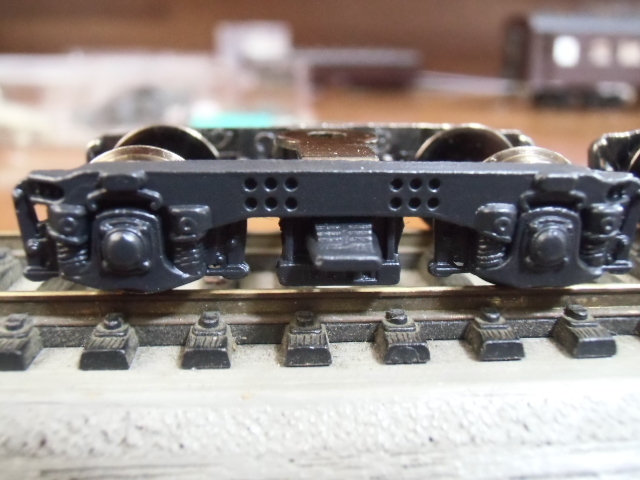 16番エンドウTR47台車入手、オハ47のTR23と振り替え : 新湘南電鐵 横濱