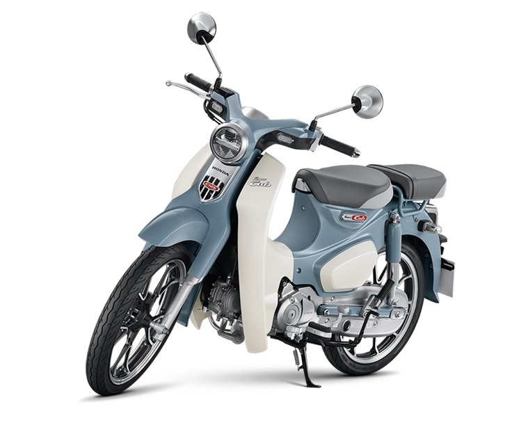 ニュー・スーパーカブＣ125 : バイクの横輪