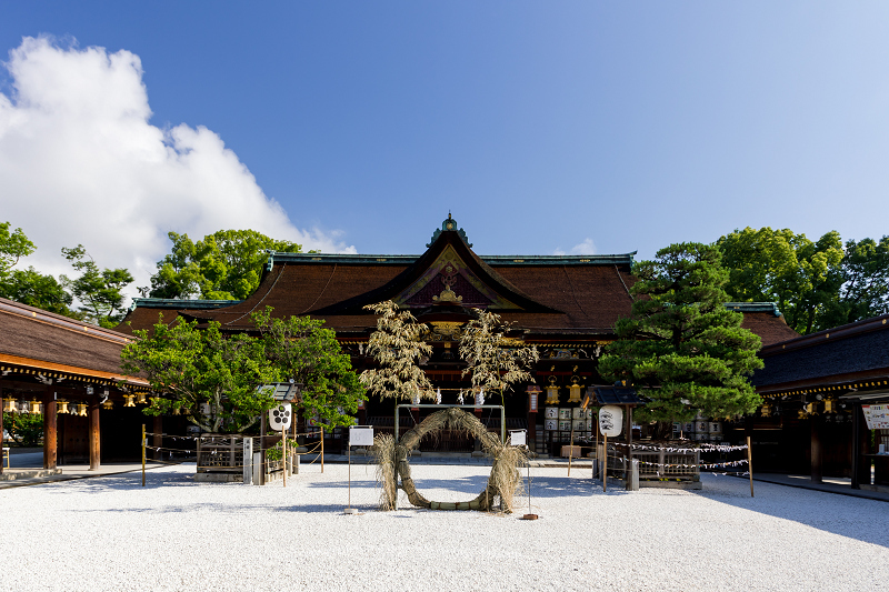 夏越の大祓 茅の輪くぐり 北野天満宮 花景色 K W C Photoblog 夏越の大祓 茅の輪くぐり 北野天満宮 花景色 K W C Photoblog