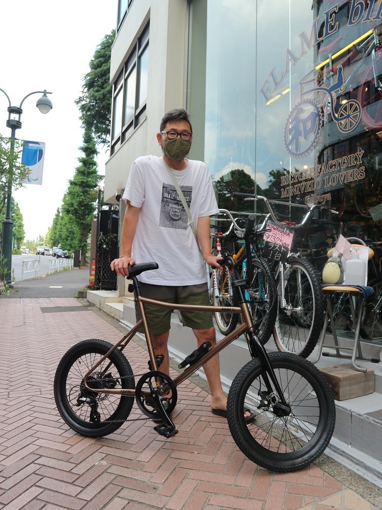 6月16日 渋谷 原宿 の自転車屋 FLAME bike前です_e0188759_10582229.jpg