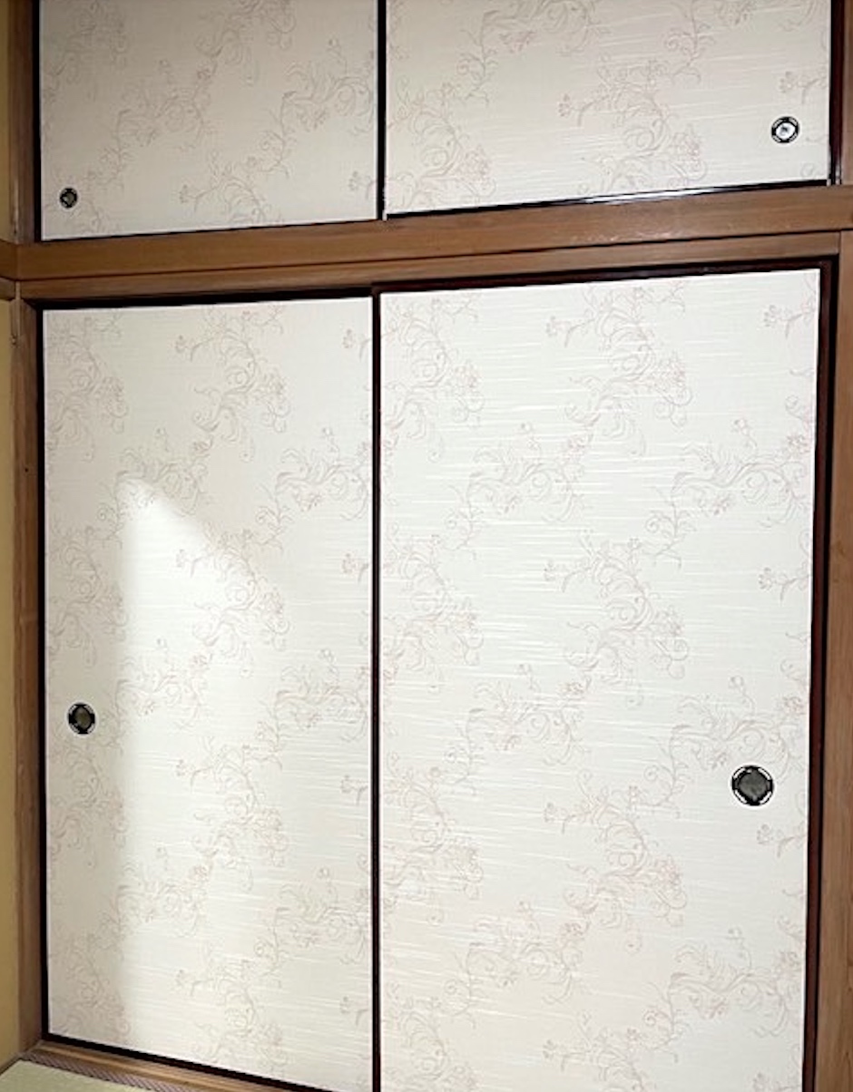 襖の貼り替えを承りました by interior styling of bright_c0157866_22384227.jpg