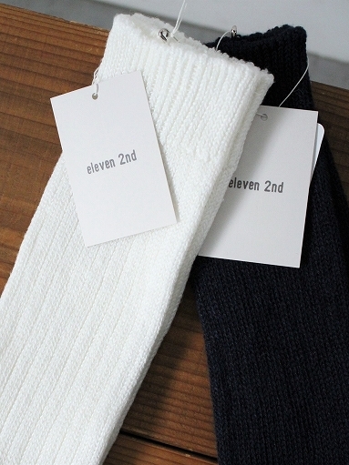 eleven 2nd　Linen Silk Rib Socks_b0139281_17590841.jpg