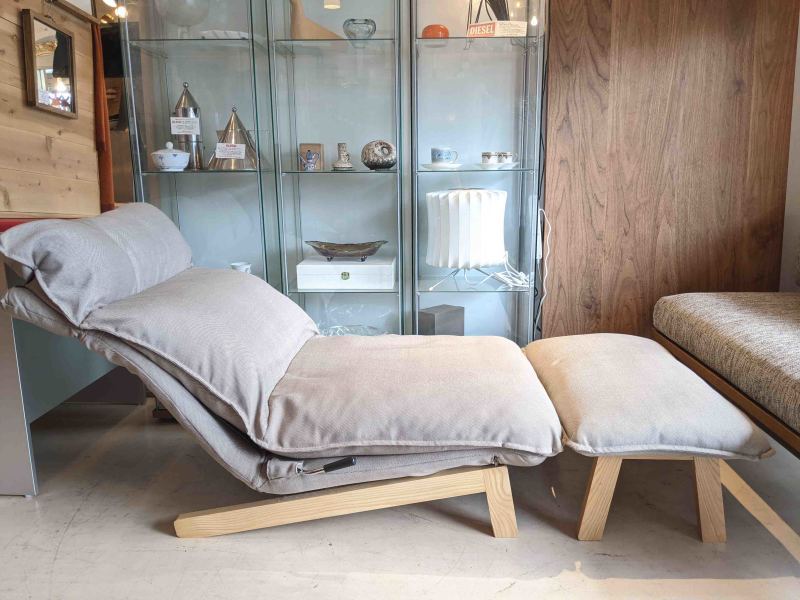 【大幅値下げ】【新生活応援】無印 ハイバック リクライニングソファ ☆特別価格 2点セット大幅値下げ！☆MUJI 無印良品 ハイバック