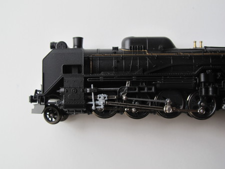 D51（東北仕様） テンダーの前照灯点灯化の説明 : 道具はA級腕は