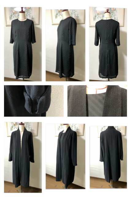 フォーマルワンピースとコート 生徒作品 ほっこり手作りしませんか Mei洋裁教室 フォーマルワンピースとコート 生徒作品 ほっこり手作りしませんか Mei洋裁教室