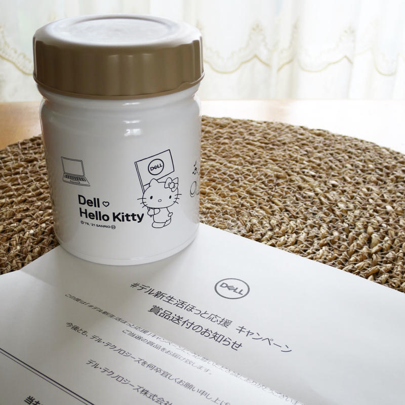 Dell と Hello Kitty の Thermos と _c0060143_10501035.jpg