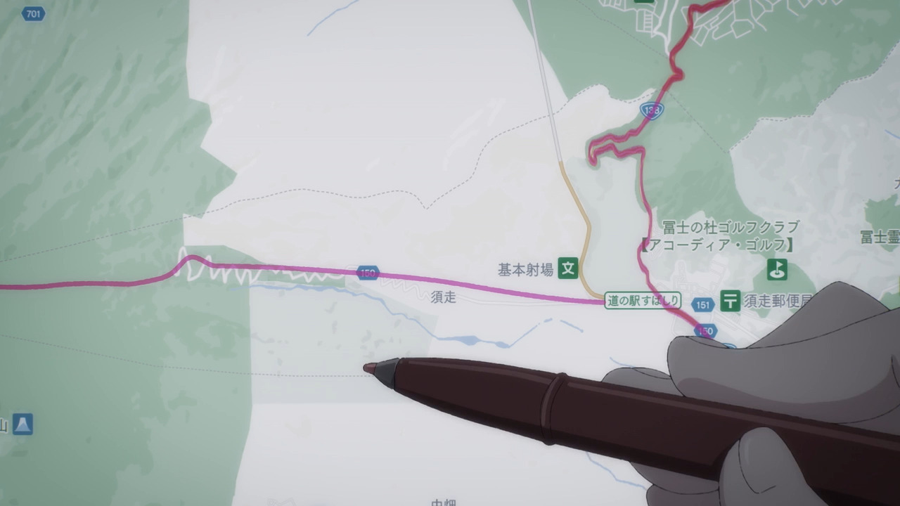 「スーパーカブ」舞台探訪 第6話 私のカブ 修学旅行合流へ北杜市から須走口まで_e0304702_08115014.jpg