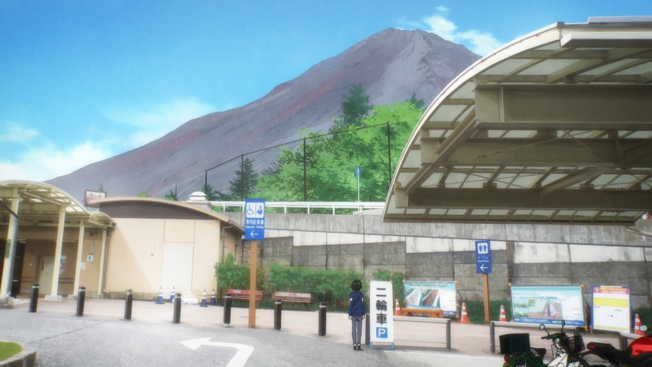 「スーパーカブ」舞台探訪 第6話 私のカブ 修学旅行合流へ北杜市から須走口まで_e0304702_19003337.jpg