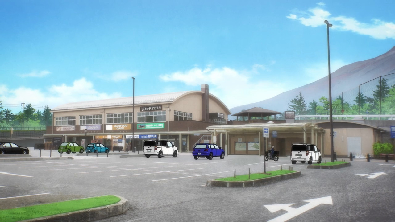 「スーパーカブ」舞台探訪 第6話 私のカブ 修学旅行合流へ北杜市から須走口まで_e0304702_19013343.jpg