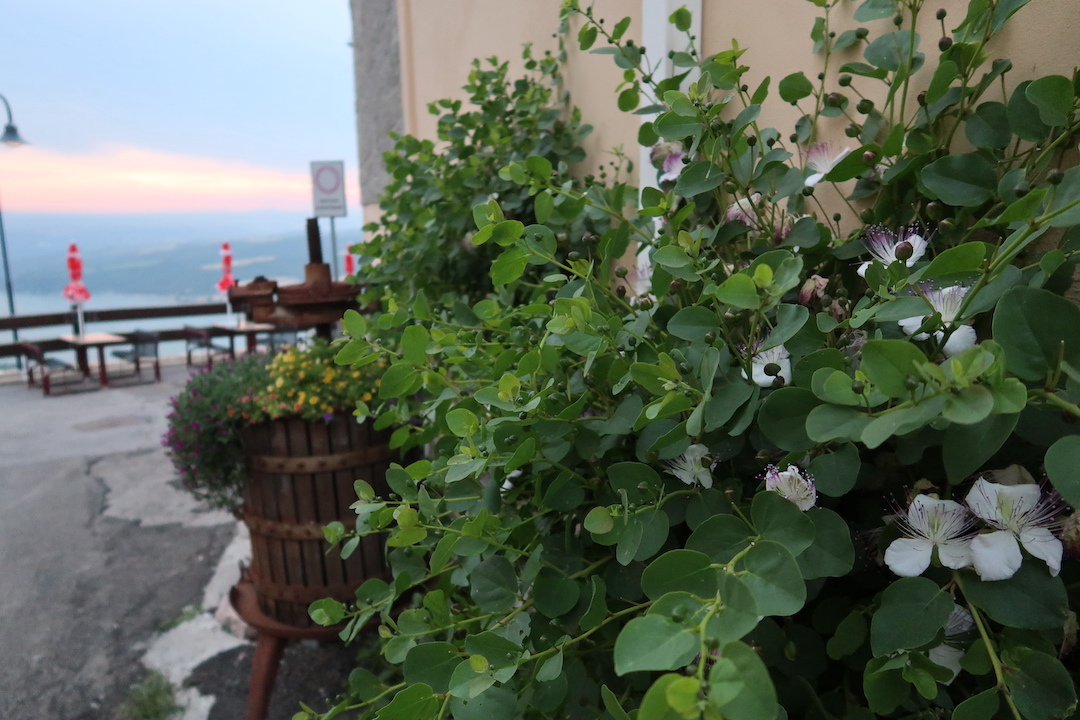 ゆずりあい・妥協とコルバーラ湖夕景とレストラン_f0234936_06081204.jpg