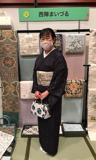 西陣織元コレクション・ご来場の着物姿のお客様。_f0181251_18521728.jpg