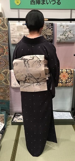 西陣織元コレクション・ご来場の着物姿のお客様。_f0181251_18540710.jpg
