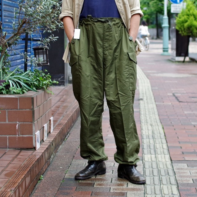 New Old Stock !! CANADIAN ARMY ECW WINDPROOF Over Pants / デッド