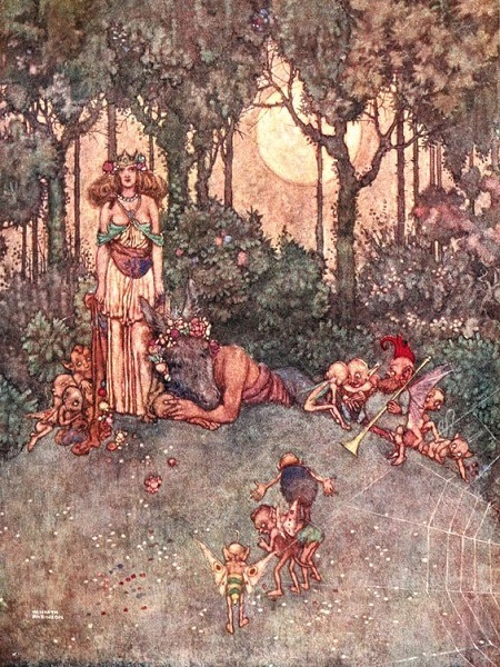 夏至の日:Bottom and Titania_c0084183_00530170.jpg