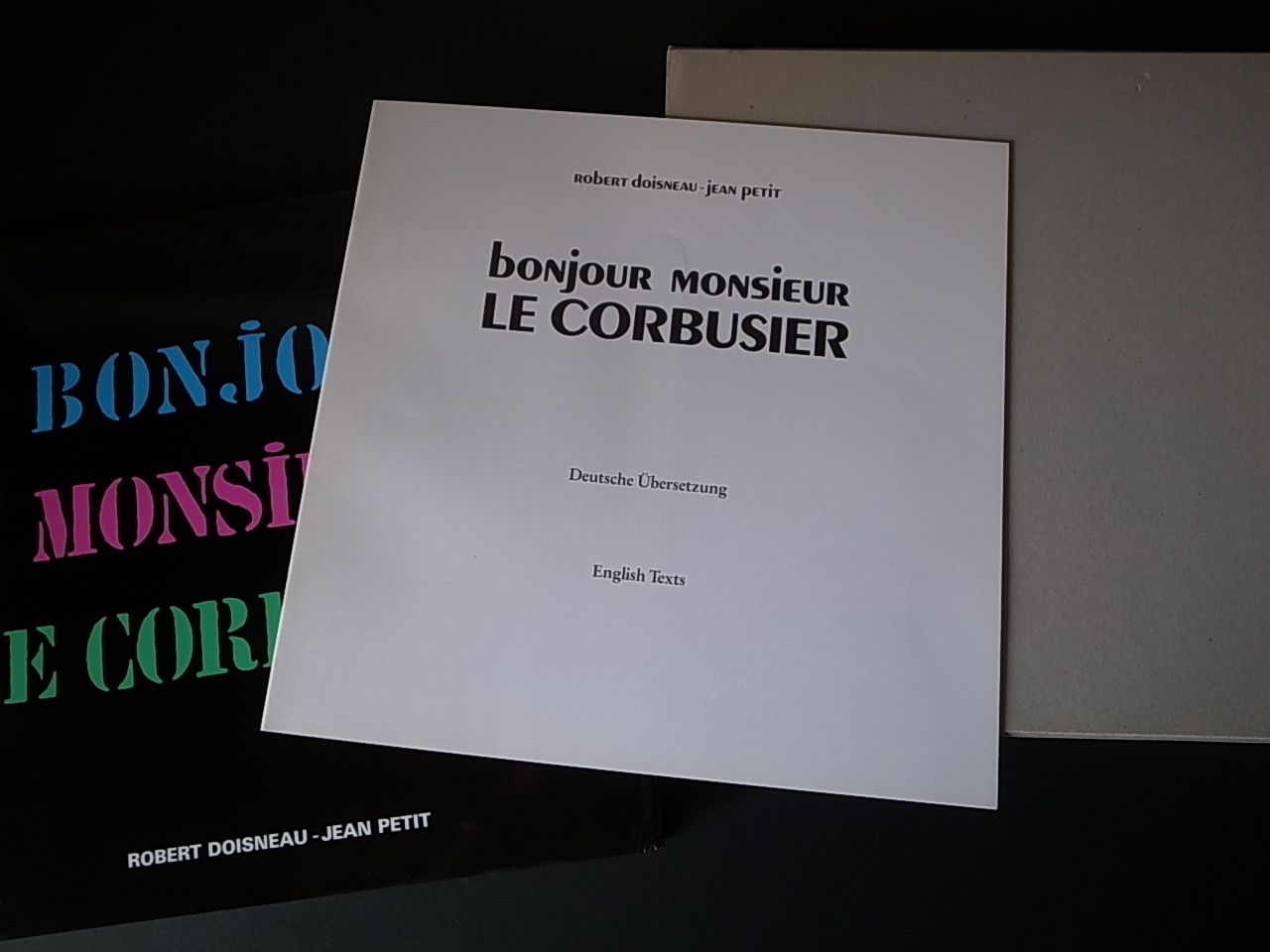 アート・デザイン・音楽 ROBERT DOISNEAU JEAN PETIT Le Corbusier