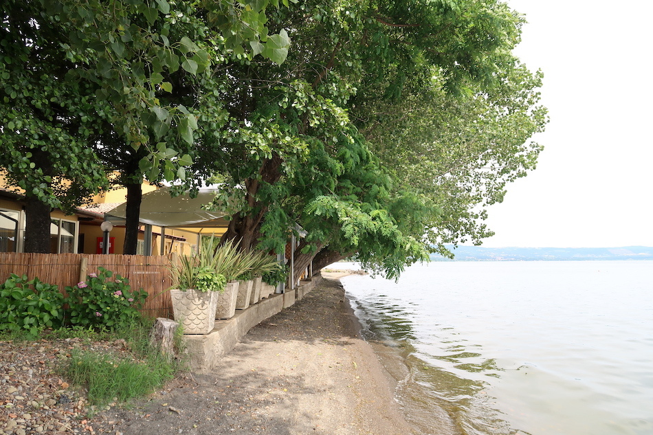 ボルセーナ湖で昼食 美しい村の散歩のあとで_f0234936_05120810.jpg