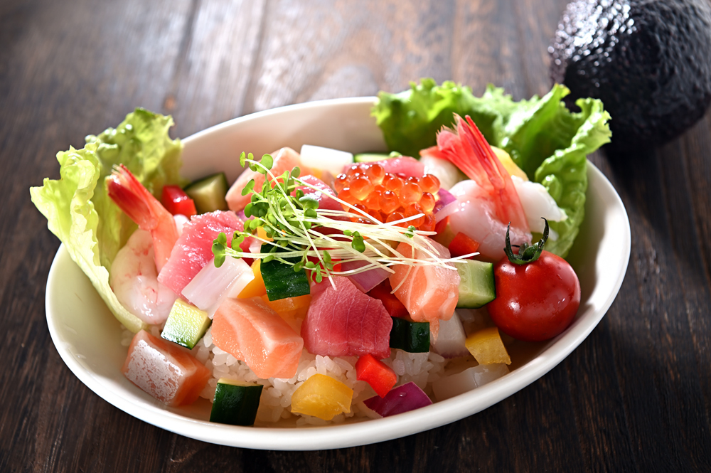 海鮮居酒屋風をCafe風に・Seafood Salad Bowl_d0069838_11364778.jpg