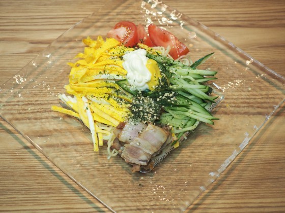 ゆず冷麺とカラメル入りトマトスープ_a0258686_21300936.jpg