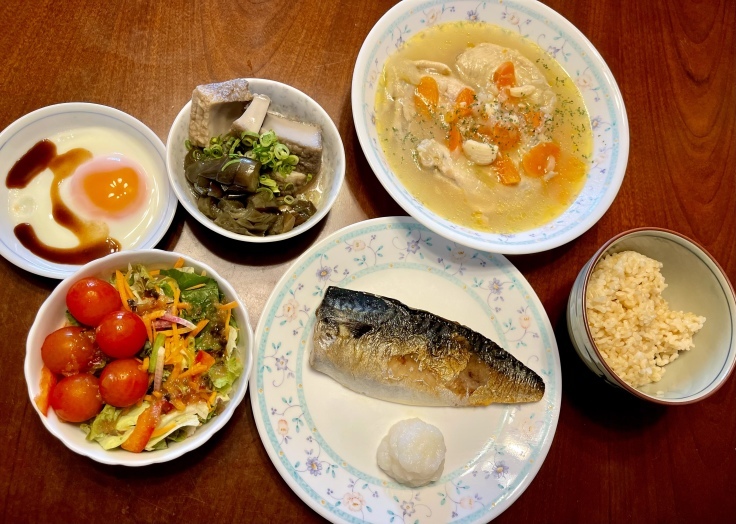 おウチでひとりヘルシーランチ♪ ワクチン副作用その後。_c0212604_12301610.jpeg