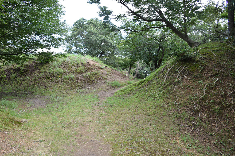 賤ヶ岳の戦いの柴田勝家の本陣・玄蕃尾城。 その4 <搦手郭・北馬出郭>_e0158128_20461358.jpg