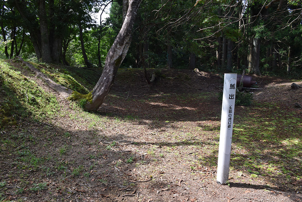 賤ヶ岳の戦いの柴田勝家の本陣・玄蕃尾城。 その4 <搦手郭・北馬出郭>_e0158128_20505516.jpg