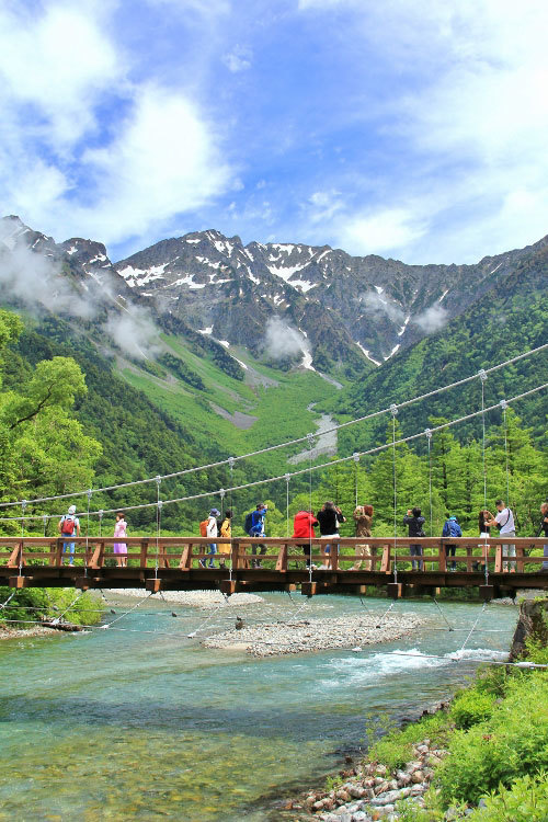 河童橋 新 旅百景道百景 河童橋 新 旅百景道百景