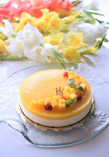 マンゴーレアチーズケーキ 菓野香な暮らし マンゴーレアチーズケーキ 菓野香な暮らし